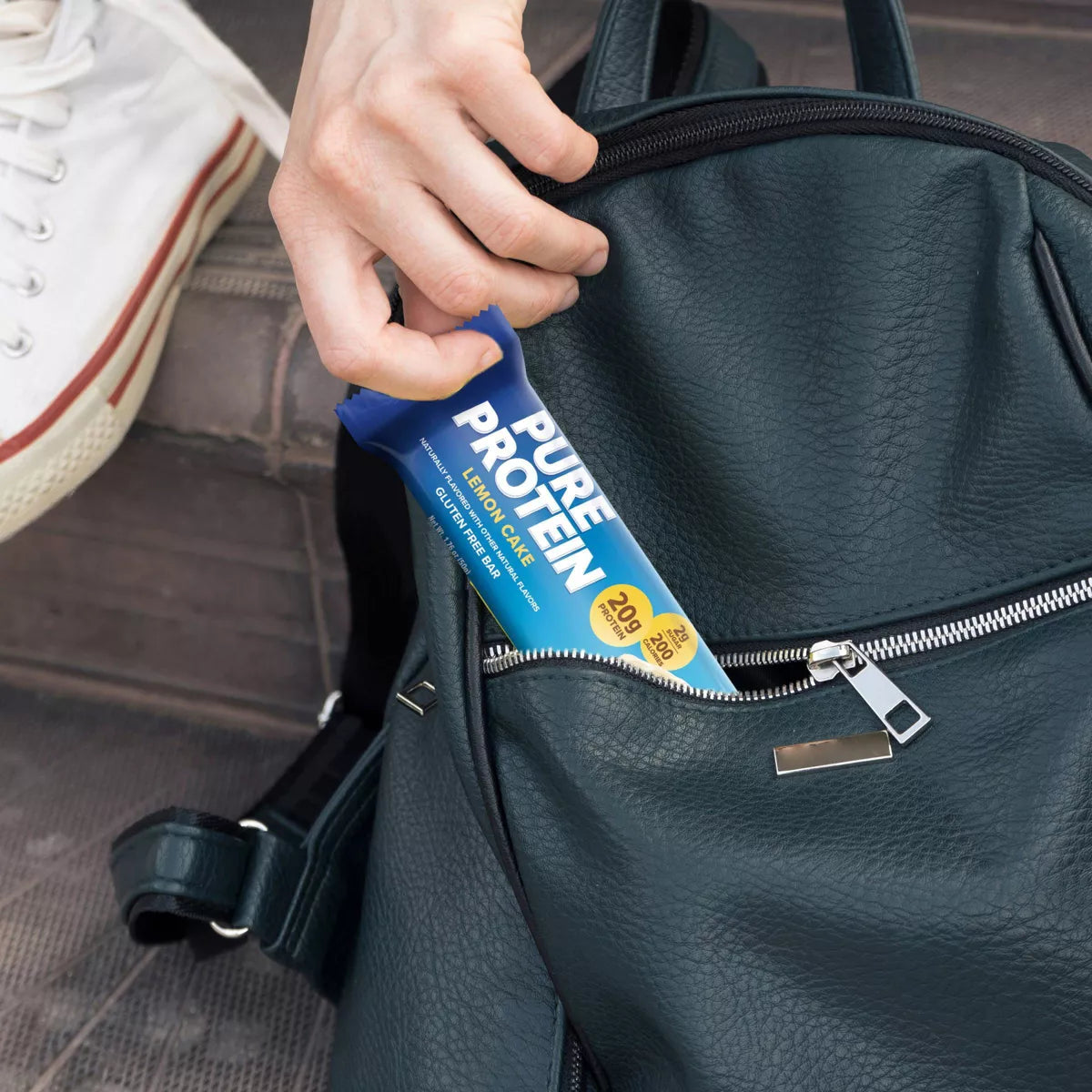 Pure Protein 20G Protein Bar - Lemon Cake - 12Ct: Non-Gmo, Chewy Snack with Milk Protein, Ready to Eat, 20G Protein per Bar