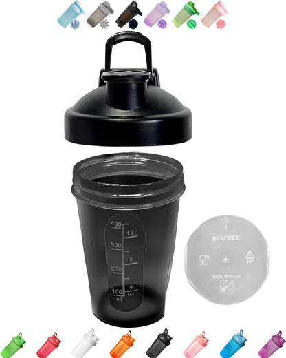 Protein  W. Classic Loop Top & Stainless Whisk Ball, Classic , Best Small  W. Whisk Ball,16 Oz Kitchen -16 Oz,Black