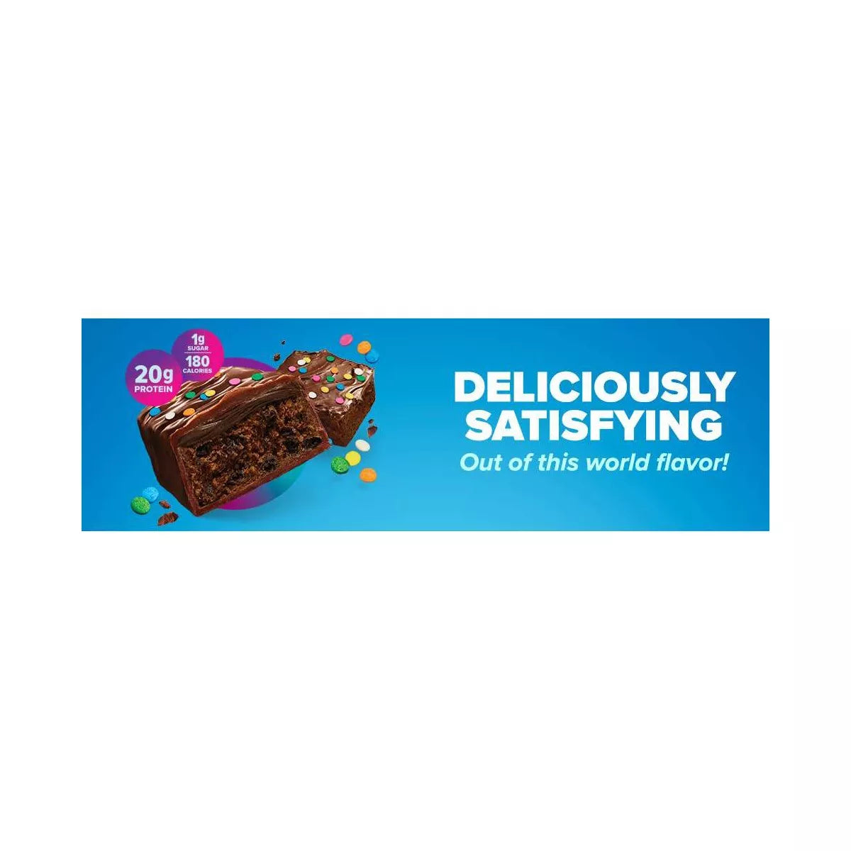 Pure Protein 20G Protein Bar - Galactic Brownie - 12Ct